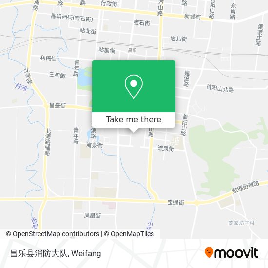 昌乐县消防大队 map