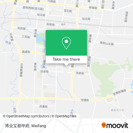 博业宝都华府 map
