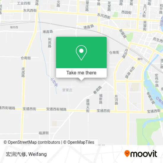 宏润汽修 map
