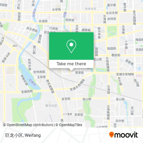 巨龙小区 map