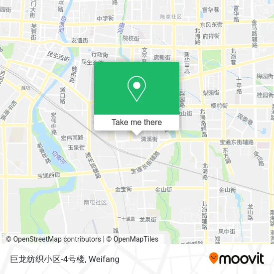 巨龙纺织小区-4号楼 map