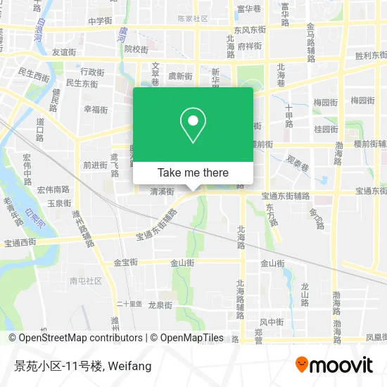 景苑小区-11号楼 map