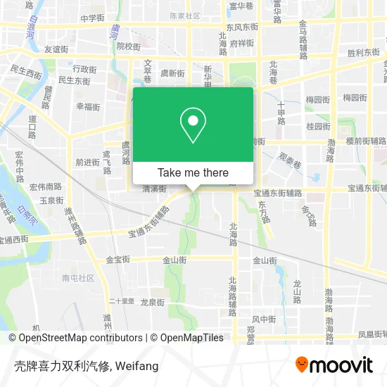 壳牌喜力双利汽修 map