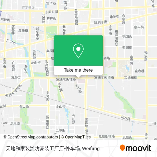 天地和家装潍坊豪装工厂店-停车场 map