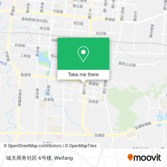城关商务社区-6号楼 map