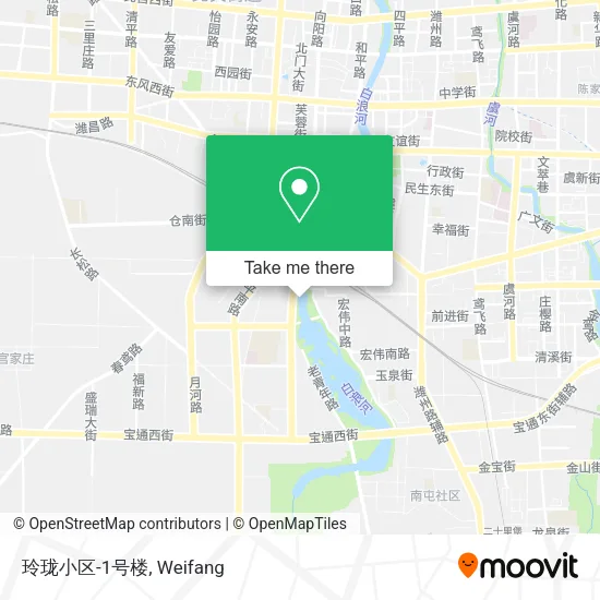 玲珑小区-1号楼 map