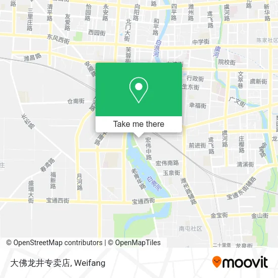 大佛龙井专卖店 map