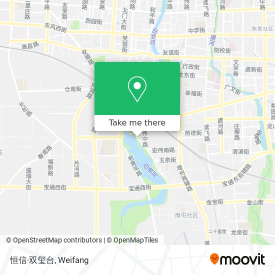恒信·双玺台 map