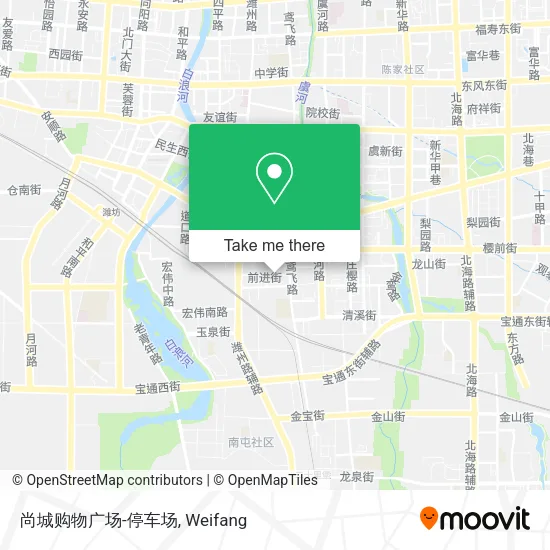 尚城购物广场-停车场 map