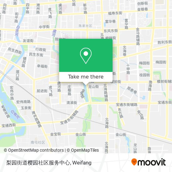 梨园街道樱园社区服务中心 map