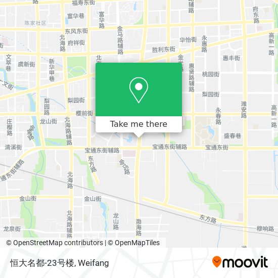 恒大名都-23号楼 map