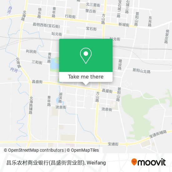 昌乐农村商业银行(昌盛街营业部) map