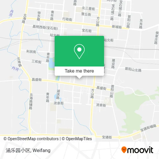 涵乐园小区 map