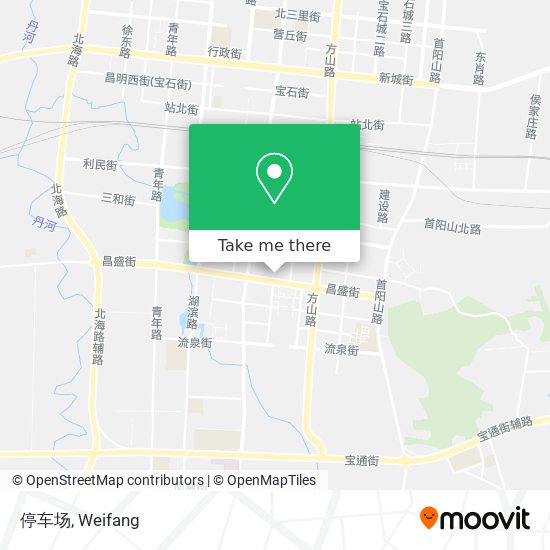 停车场 map