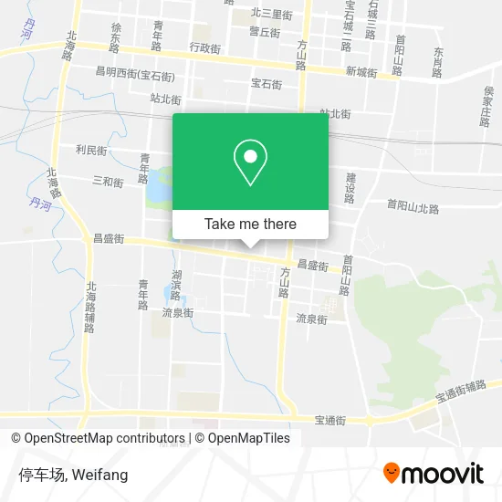 停车场 map