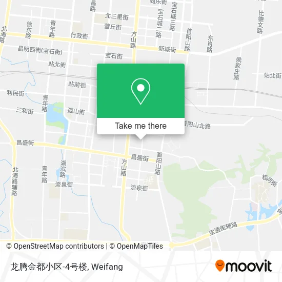 龙腾金都小区-4号楼 map