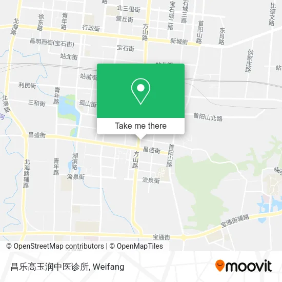 昌乐高玉润中医诊所 map