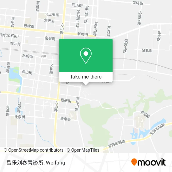 昌乐刘春青诊所 map