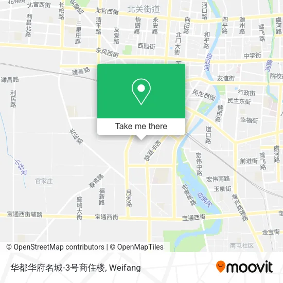 华都华府名城-3号商住楼 map