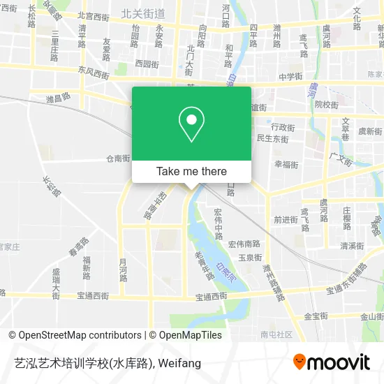 艺泓艺术培训学校(水库路) map