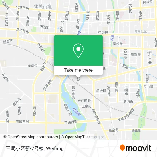三局小区新-7号楼 map