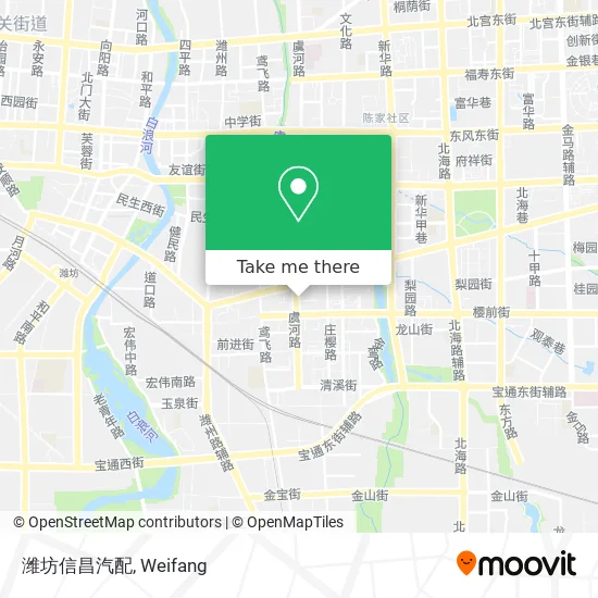 潍坊信昌汽配 map