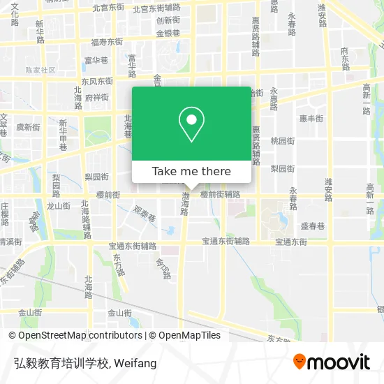 弘毅教育培训学校 map