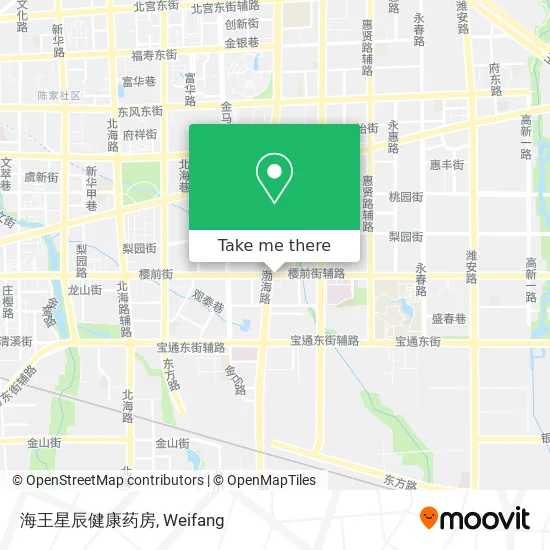 海王星辰健康药房 map