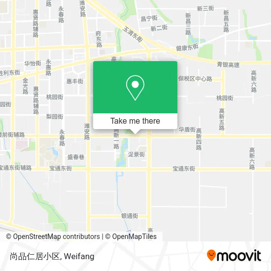 尚品仁居小区 map