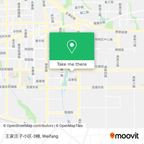 王家庄子小区-3幢 map