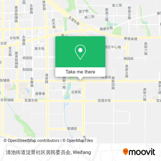 清池街道浞景社区居民委员会 map