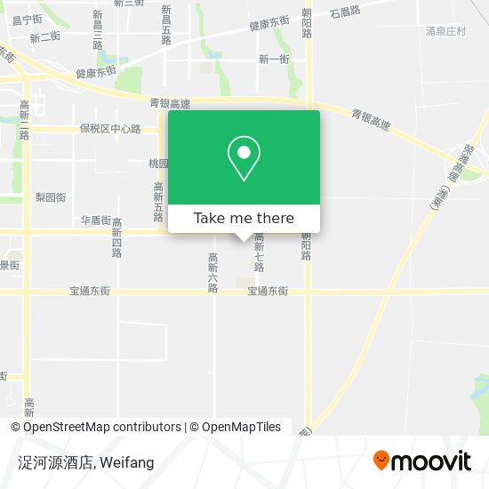 浞河源酒店 map
