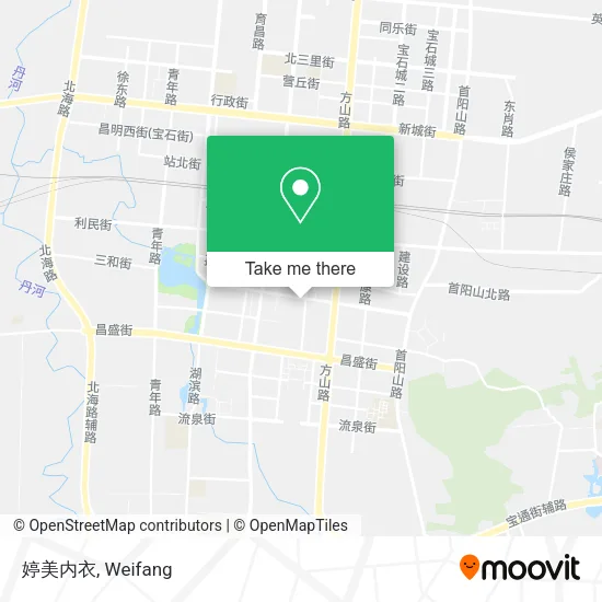 婷美内衣 map