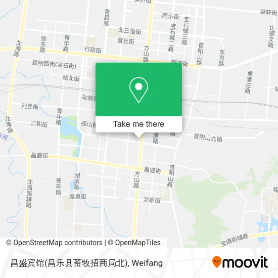 昌盛宾馆(昌乐县畜牧招商局北) map