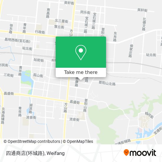 四通商店(环城路) map