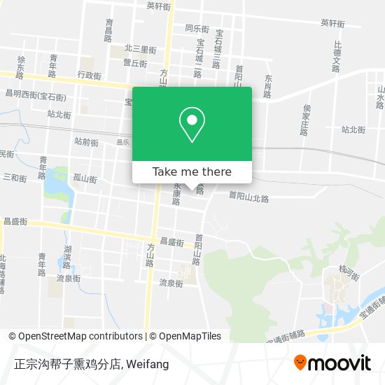 正宗沟帮子熏鸡分店 map