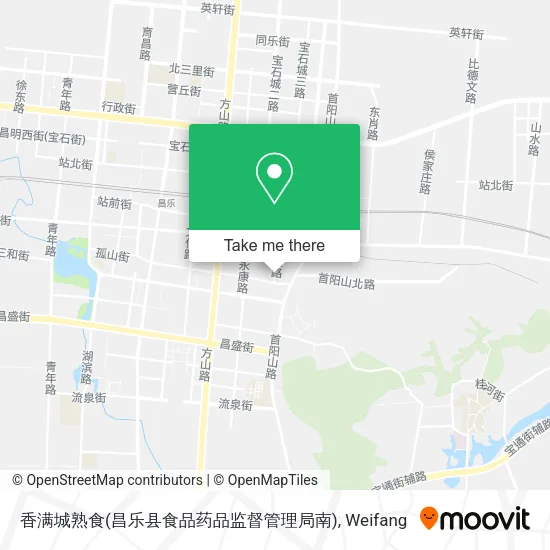 香满城熟食(昌乐县食品药品监督管理局南) map