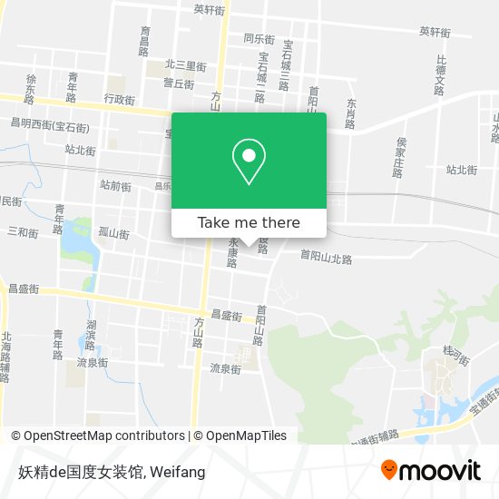 妖精de国度女装馆 map