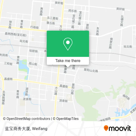 蓝宝商务大厦 map