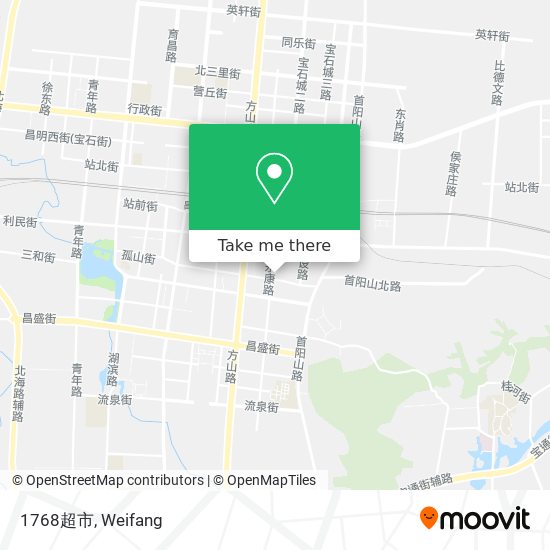 1768超市 map
