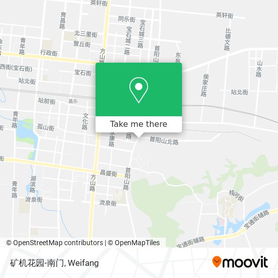 矿机花园-南门 map
