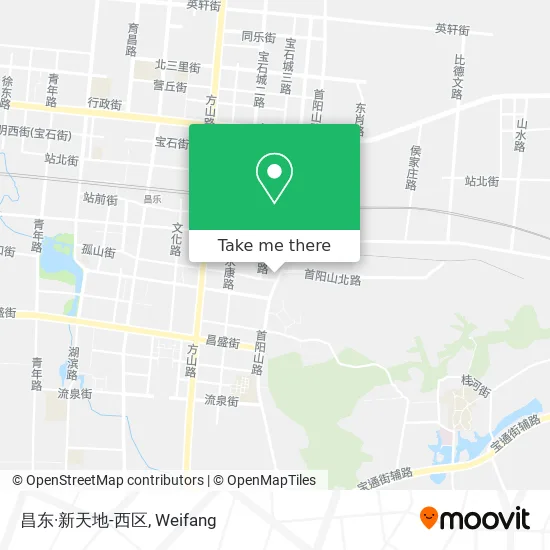 昌东·新天地-西区 map