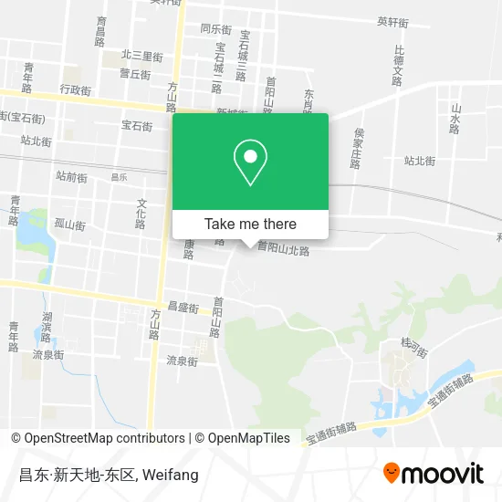 昌东·新天地-东区 map
