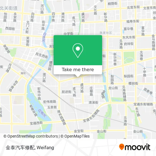 金泰汽车修配 map