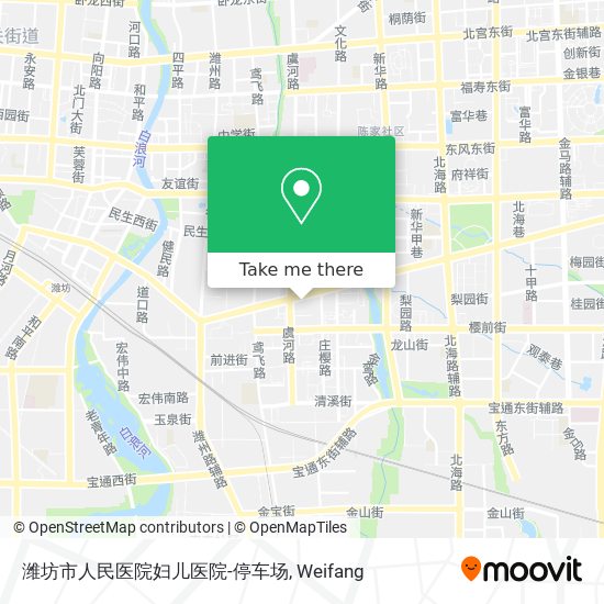 潍坊市人民医院妇儿医院-停车场 map