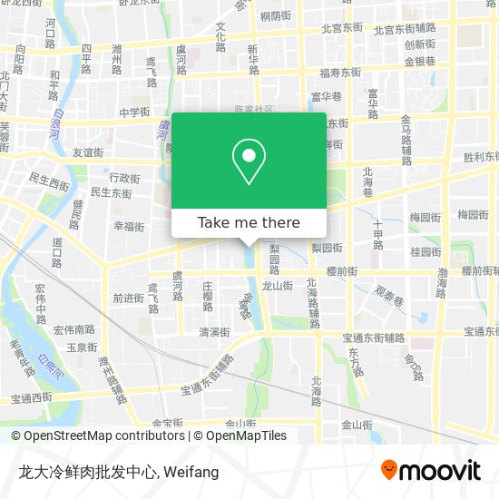 龙大冷鲜肉批发中心 map