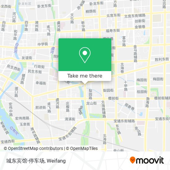 城东宾馆-停车场 map