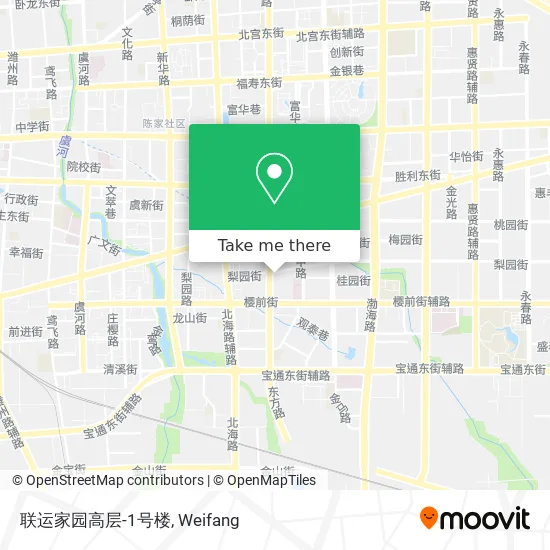 联运家园高层-1号楼 map