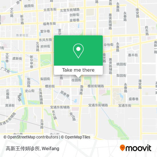 高新王传娟诊所 map