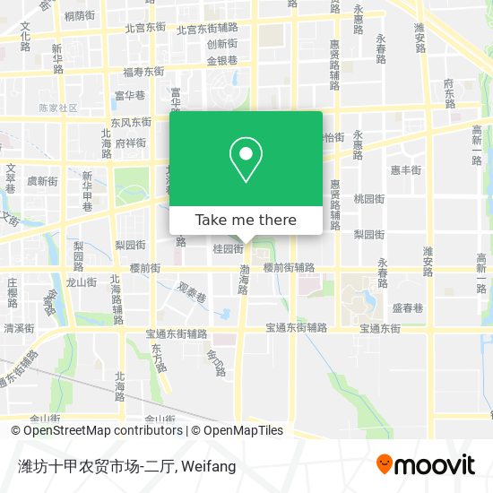 潍坊十甲农贸市场-二厅 map